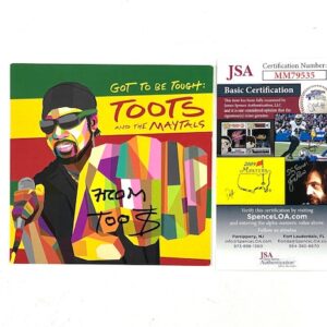 Toots & The Maytals Signed Autographed Got To Be Tough Photo Card
