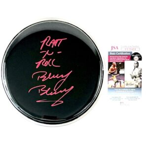 Ratt Bobby Blotzer Autographed Signed Drumhead Ratt & Roll JSA