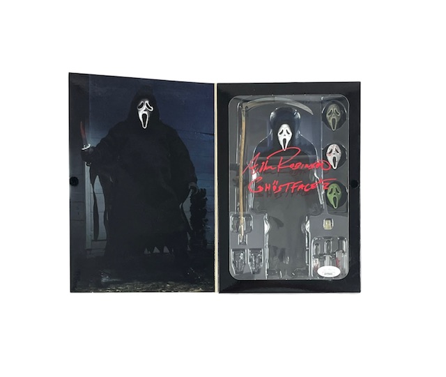 Scream Ghostface Allen Robinson Signed NECA 7" Action Figure JSA
