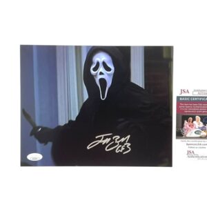 Ghostface Jeff Brockton Signed Photo Scream 3 JSA COA Horror
