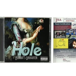 Courtney Love Signed Autographed Hole CD Nobody's Daughter JSA