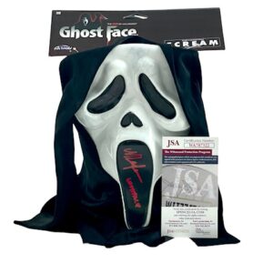 Ghostface Max Laferriere Signed Prop Replica Mask Scream IV JSA