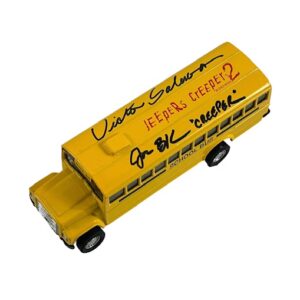 Jeepers Creepers 2 Cast Signed Promo School Bus Jonathan Breck