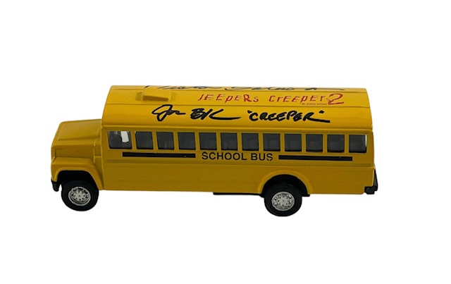 Jeepers Creepers 2 Cast Signed Promo School Bus Jonathan Breck - Image 3