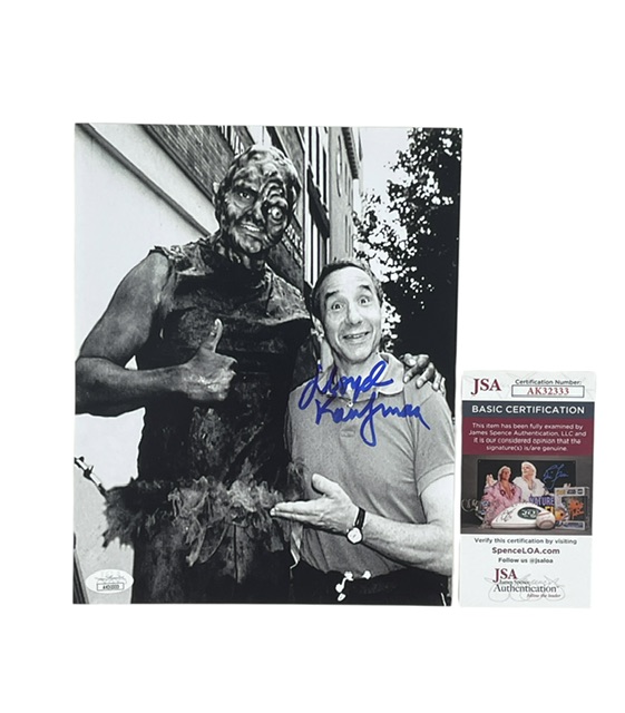 Lloyd Kaufman Signed 8x10 Troma Toxic Avenger Creator JSA