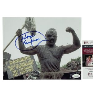 Lloyd Kaufman Signed 8x10 Troma Toxic Avenger Director JSA