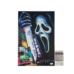 Scream VI Ghostface Mathieu Coderre Max Laferriere Signed 12x18 Movie Poster