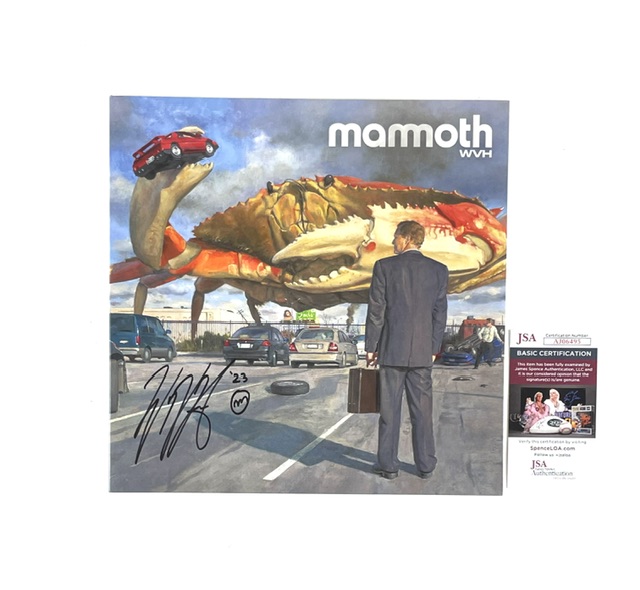 Wolfgang Van Halen Signed Debut Mammoth Vinyl Record Album JSA