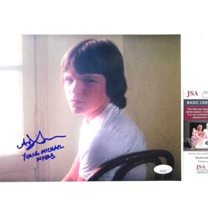 Halloween II 1981 Young Michael Myers Adam Gunn Signed Photo JSA