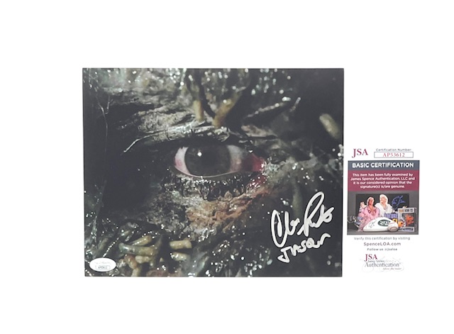 Friday The 13th Christopher Swift Signed Jason 8x10 Photo JSA 🔪