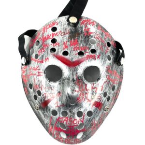 Jason Voorhees Signed Prop Mask By 15 Jasons Friday The 13th JSA