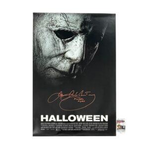 Halloween Signed 1-Sheet Poster James Jude Courtney Michael Myers