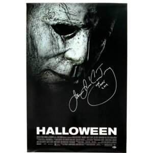 Halloween Signed 1-Sheet Poster James Jude Courtney Michael Myers