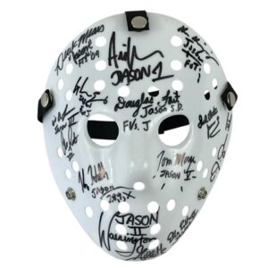 Jason Voorhees Signed Prop Mask By 13 Jasons Friday The 13th JSA