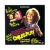 Child's Play Chucky Cast Signed Japanese Laserdisc Horror