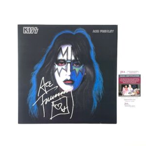 Ace Frehley Signed Solo Vinyl Record Album KISS JSA COA 🚀