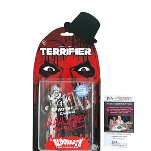 Art The Clown Signed Action Figure Mike Giannelli David Howard Thornton Terrifier