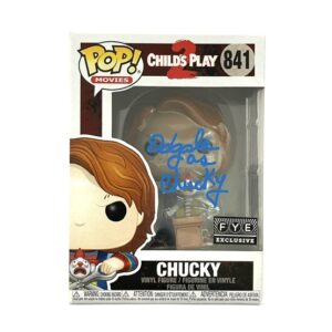 Child's Play Chucky Signed Autographed Funko Pop Ed Gale FYE RARE