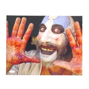 Captain Spaulding Sid Haig Signed Photo House of 1000 Corpses JSA