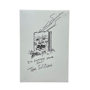 Tom Sullivan Evil Dead Necronomicon Hand-Drawn Signed Artwork