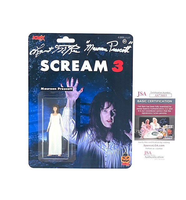 Maureen Prescott Lynn McRee Signed Scream 3 Custom Action Figure ONLY 50 MADE 👻