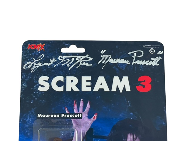 Maureen Prescott Lynn McRee Signed Scream 3 Custom Action Figure ONLY 50 MADE 👻 - Image 4
