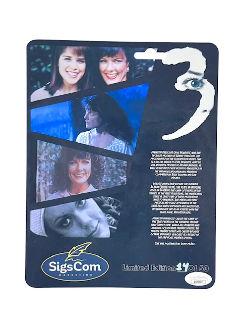 Maureen Prescott Lynn McRee Signed Scream 3 Custom Action Figure ONLY 50 MADE 👻 - Image 3