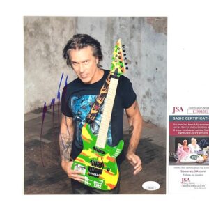 George Lynch Signed 8x10 Photo Dokken Lynch Mob Mr. Scary COA
