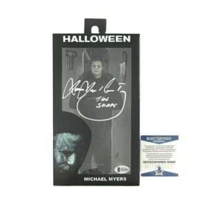 Halloween Michael Myers Signed NECA 8" Clothed Action Figure James Jude Courtney