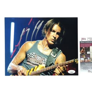 George Lynch Autographed Signed 8x10 Photo Dokken Lynch Mob JSA