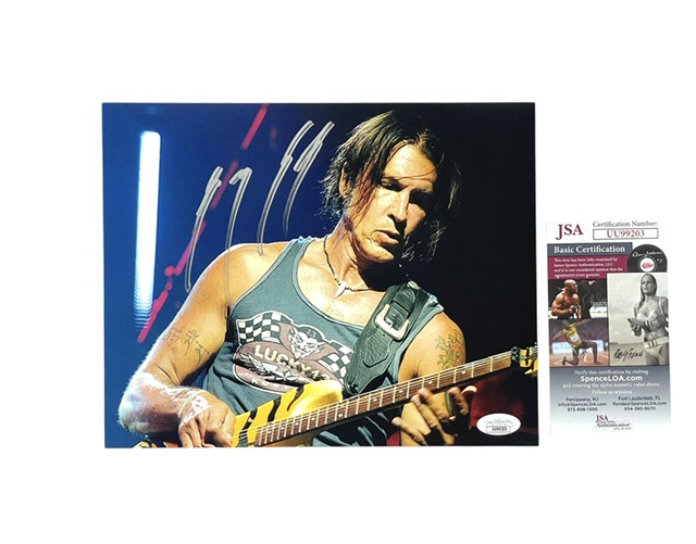George Lynch Autographed Signed 8x10 Photo Dokken Lynch Mob JSA