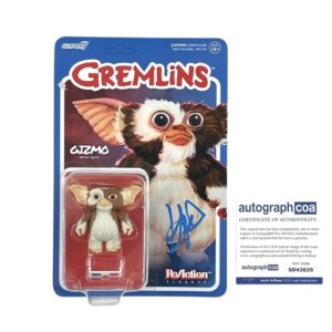 Gremlins Super7 ReAction Gizmo Action Figure Signed Howie Mandel
