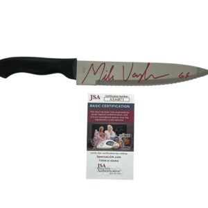 Mike Vaughn Signed Butcher Knife Scream TV Series Ghostface JSA