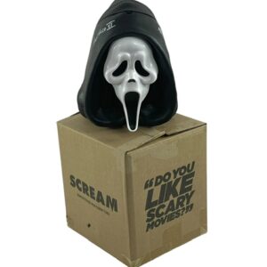 Scream VI Ghostface Signed Popcorn Bucket Signed Mathieu Coderre