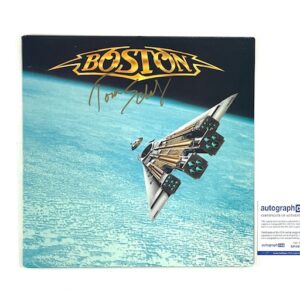 Boston Tom Scholz Rare Signed Third Stage Vinyl Record Album JSA