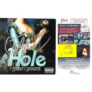 Courtney Love Signed Autographed Hole CD Booklet JSA Certified