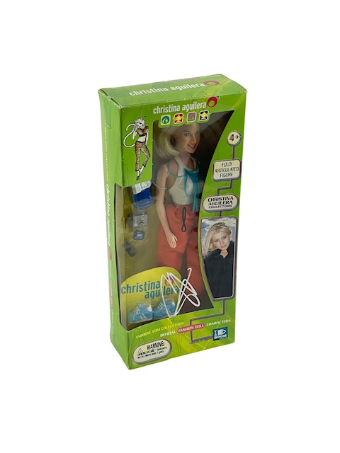 Christina Aguilera Signed Autographed Limited Edition Barbie Doll - Image 4