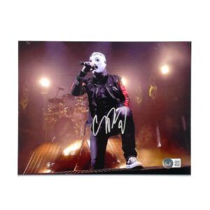Corey Taylor Signed 8x10 Photo Slipknot Stone Sour Beckett Witnessed