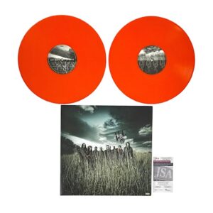 Slipknot Chris Fehn Signed All Hope Is Gone Orange Vinyl Album