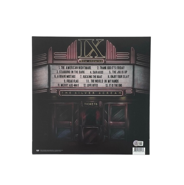 Ice Nine Kills Spencer Charnas Signed The Silver Scream Bloodshot Vinyl - Image 3