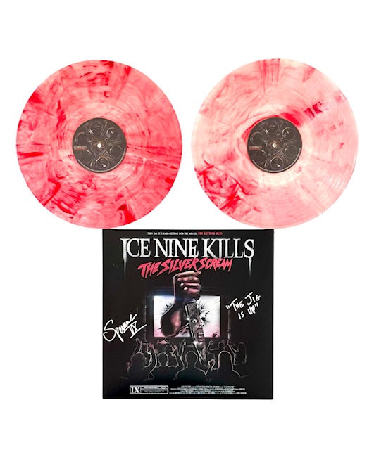 Ice Nine Kills Spencer Charnas Signed The Silver Scream Bloodshot Vinyl