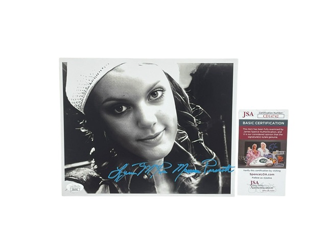 Lynn McRee Signed 8×10 Modeling Photo Scream Maureen Prescott JSA
