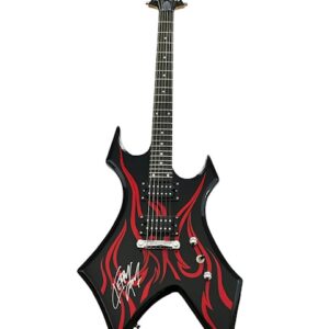 Kerry King Signed B.C. Rich Signature Model Warlock Guitar Slayer