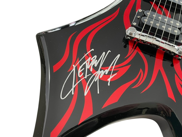Kerry King Signed B.C. Rich Signature Model Warlock Guitar Slayer - Image 2