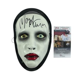 Marilyn Manson Autographed Limited Edition 3-Piece Prop Mask JSA