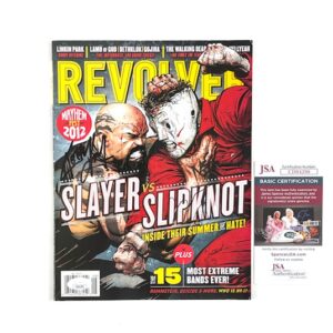 Revolver Magazine Signed Kerry King Slayer Corey Taylor Slipknot