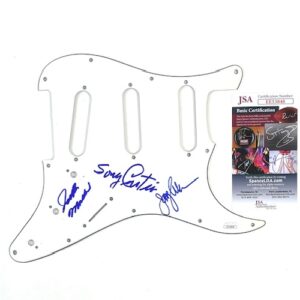 The Crickets Band Signed Guitar Pick-guard Buddy Holly 🎸🥁