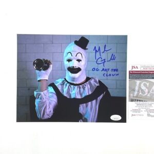 Art The Clown 1st Ever Photo Mike Giannelli Signed Terrifier The 9th Circle