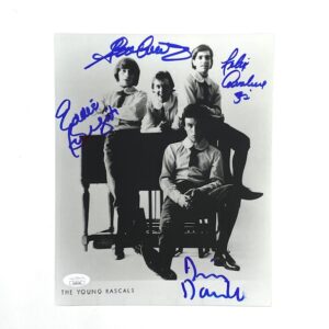 The Young Rascals Signed Autographed 8x10 Photo – JSA Certified