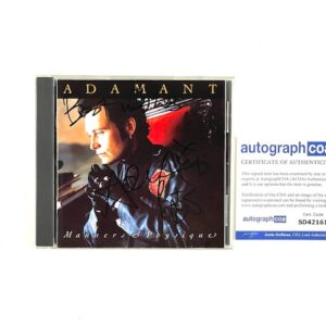 Adam Ant Autographed Manners And Physique CD ACOA Certified